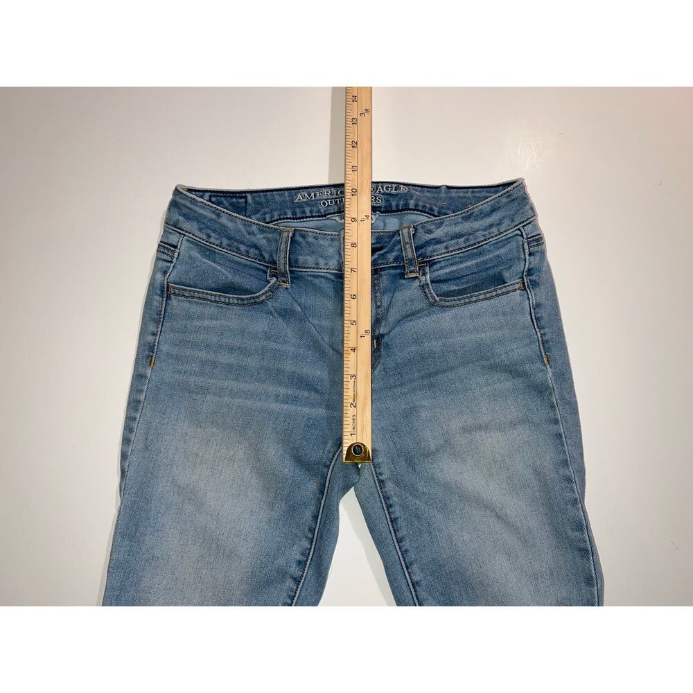 American Eagle outfitters women’s super stretch blue jeans jegging - Picture 5 of 11